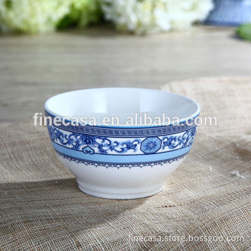 4.5 Inches Elegant Style New Bone China Japannese Rice Bowl of Blue in China